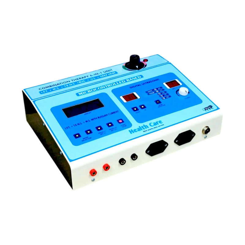 6-in-1 Combination Therapy IFT, MS, RUS, 2CH TENS, Deep Heat for Pain Relief
